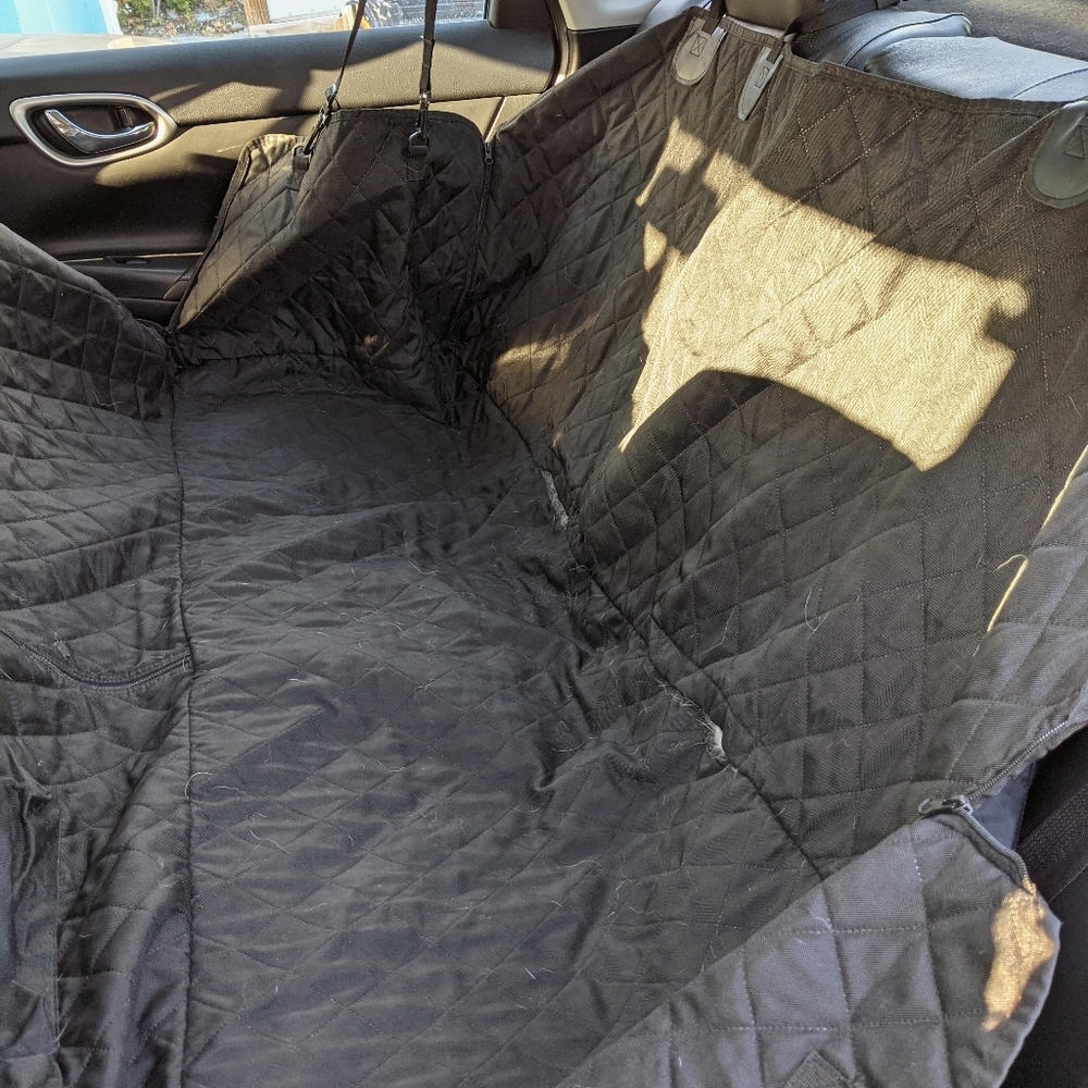 Luxury Quilted Dog Car Seat Cover